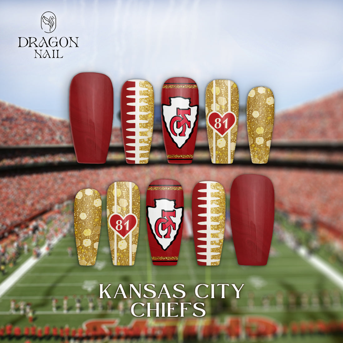Glitter Kansas City Chiefs