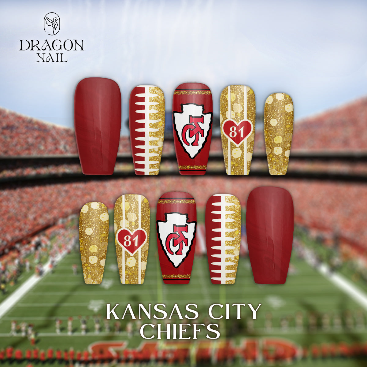 Glitter Kansas City Chiefs