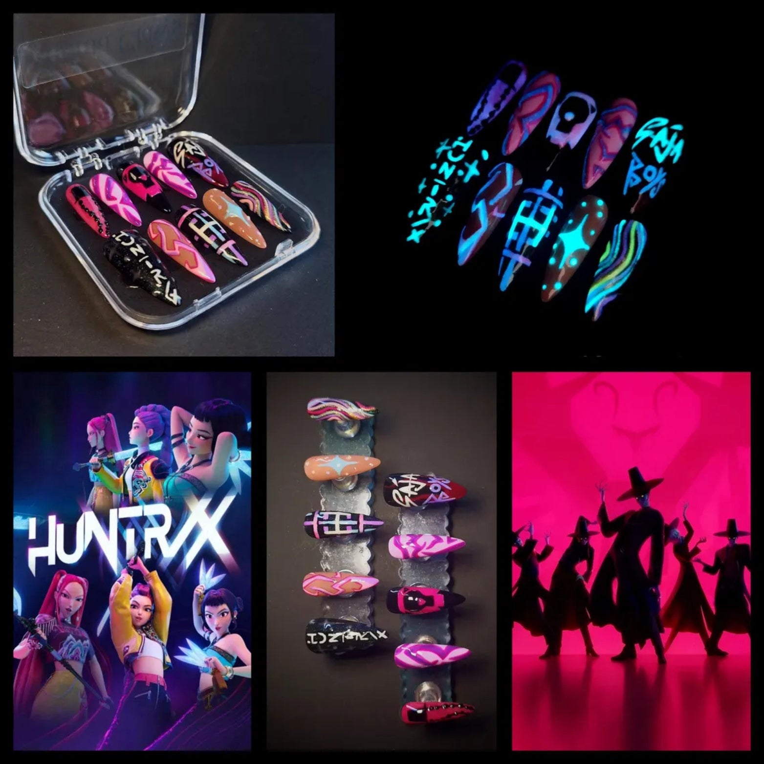 Glow in the Dark Demon  Hunter Movie