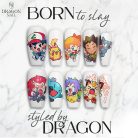 Pokémon Trainer Nails – Ash, Pikachu &amp; Team Rocket Press-On Nail Set, Cute Anime Nail Art | Dragonnail