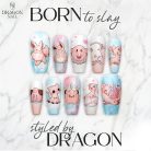 Pokémon Clefairy &amp; Jigglypuff Nails – Pastel Pink Press-On Nail Set, Cute Kawaii Anime Nail Art | Dragonnail