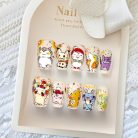 Pokémon Mixed Nails – Pikachu, Gengar &amp; Sylveon Press-On Nail Set, Cute Colorful Anime Design | Dragonnail