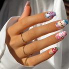 Pokémon Nails – Pastel Funny Faces Press-On Nail Set, Cute Kawaii Anime Design | Dragonnail