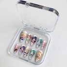 Sailor Moon Nails – Chibi Guardians Press-On Nail Set, Cute Magical Girl Anime Design | Dragonnail