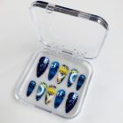 Sailor Moon Nails – Moonlight Galaxy Press-On Nail Set, Magical Anime Design | Dragonnail