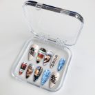 Gintama Nails – Gintoki Sakata Press-On Nail Set, Samurai Anime Art Design | Dragonnail