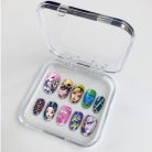 JoJo’s Bizarre Adventure Nails – Giorno, Jolyne &amp; Killer Queen Press-On Nail Set, Colorful Anime Art | Dragonnail