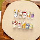 Pokémon Mixed Nails – Pikachu, Gengar &amp; Sylveon Press-On Nail Set, Cute Colorful Anime Design | Dragonnail