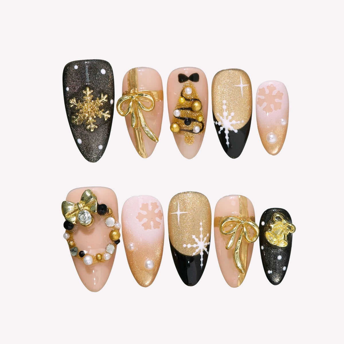 Holiday Nails 2026 - A little holiday magic, At your Fingertips. ✨