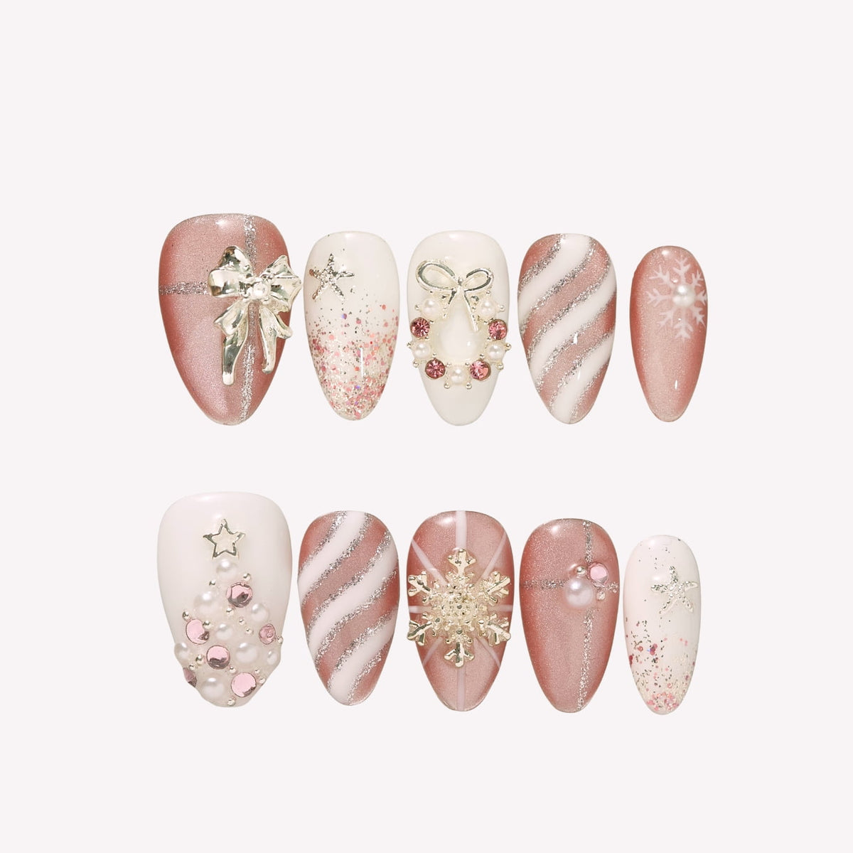 Holiday Nails 2026 - A little holiday magic, At your Fingertips. ✨