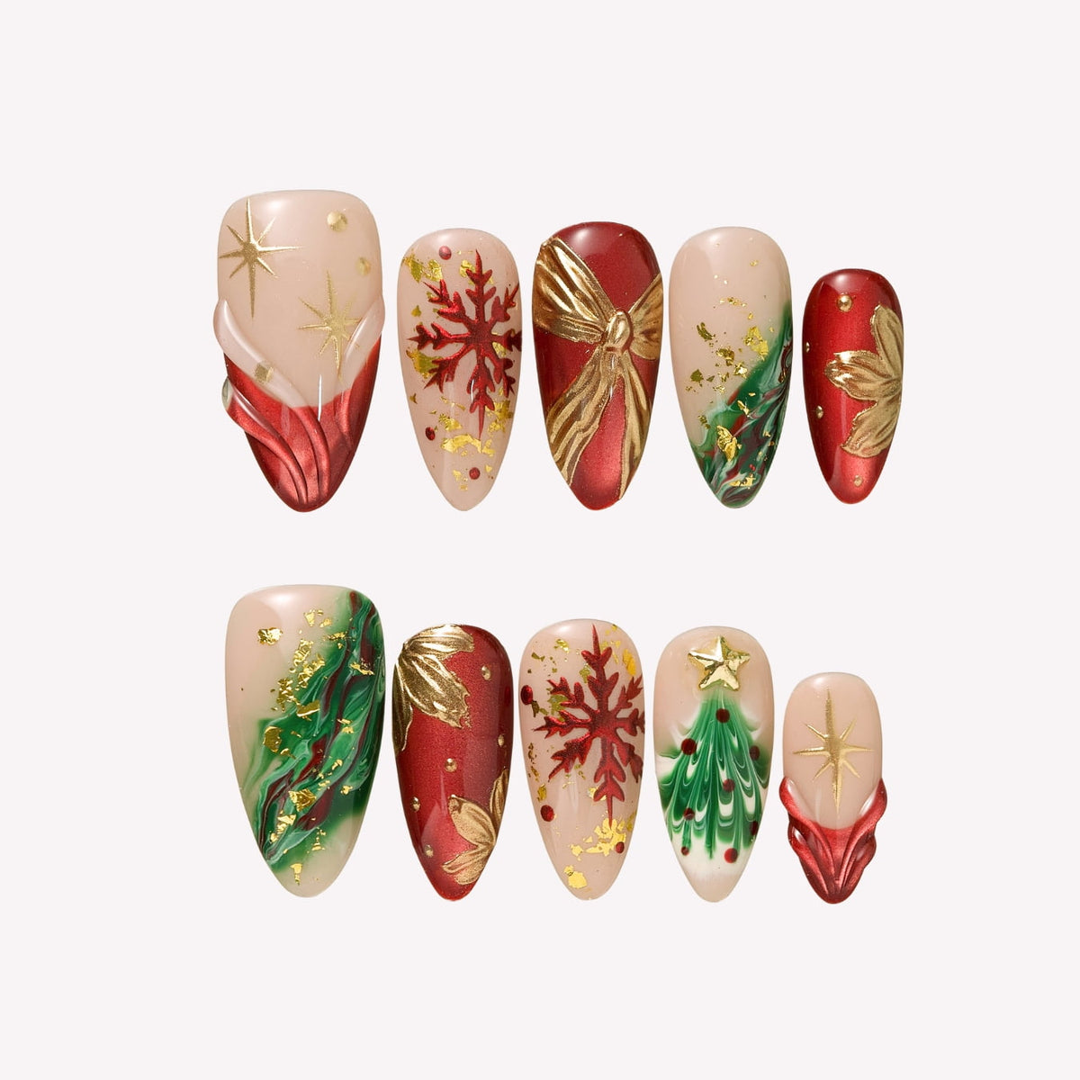 Holiday Nails 2026 - A little holiday magic, At your Fingertips. ✨