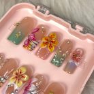 Tropical Bloom Vibrant Summer Floral