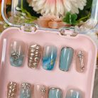 Ocean Dusk – Blue &amp; Rose Gold