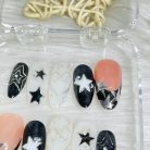 Tropical Flame Bloom Hibiscus &amp; Gold Swirls