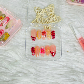 Tropical Flame Bloom