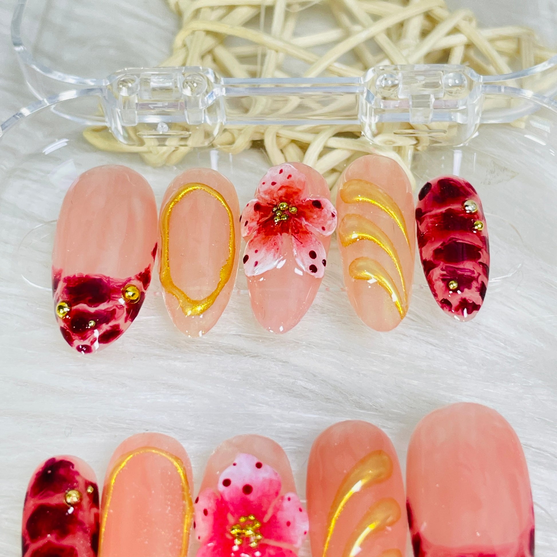 Tropical Flame Bloom