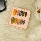 Galactic Whirl Cosmic Gems &amp; Spiral Art