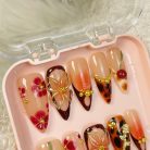 Vintage Bloom Florals Cherry Accents