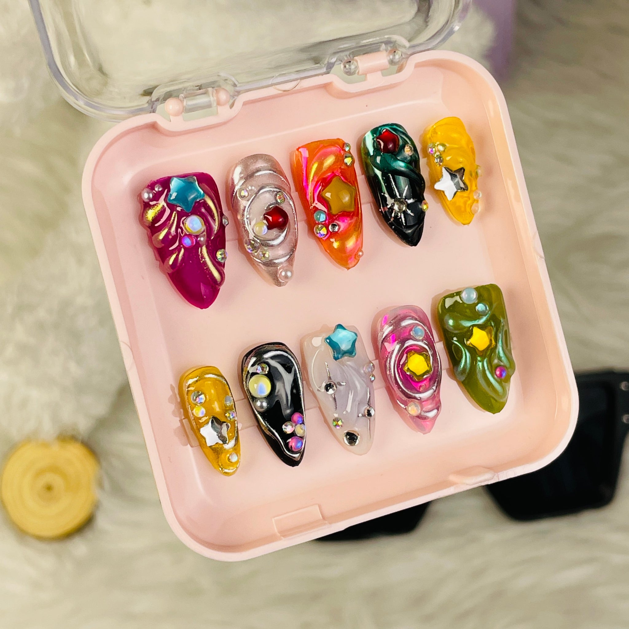 Cosmic Pop 3D Stars Jelly Swirls