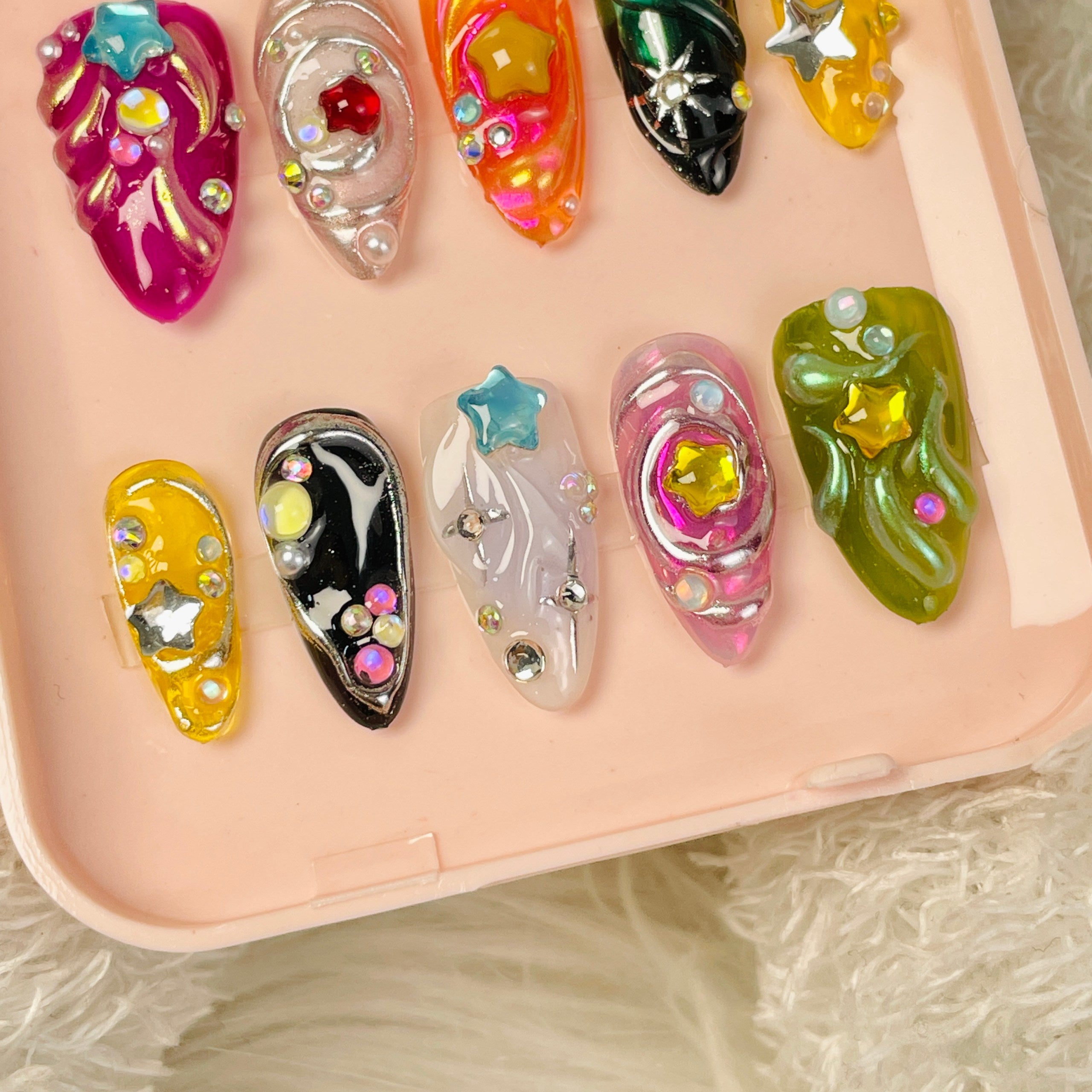 Cosmic Pop 3D Stars Jelly Swirls