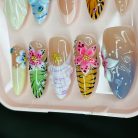 Jungle Bloom Tiger Stripes