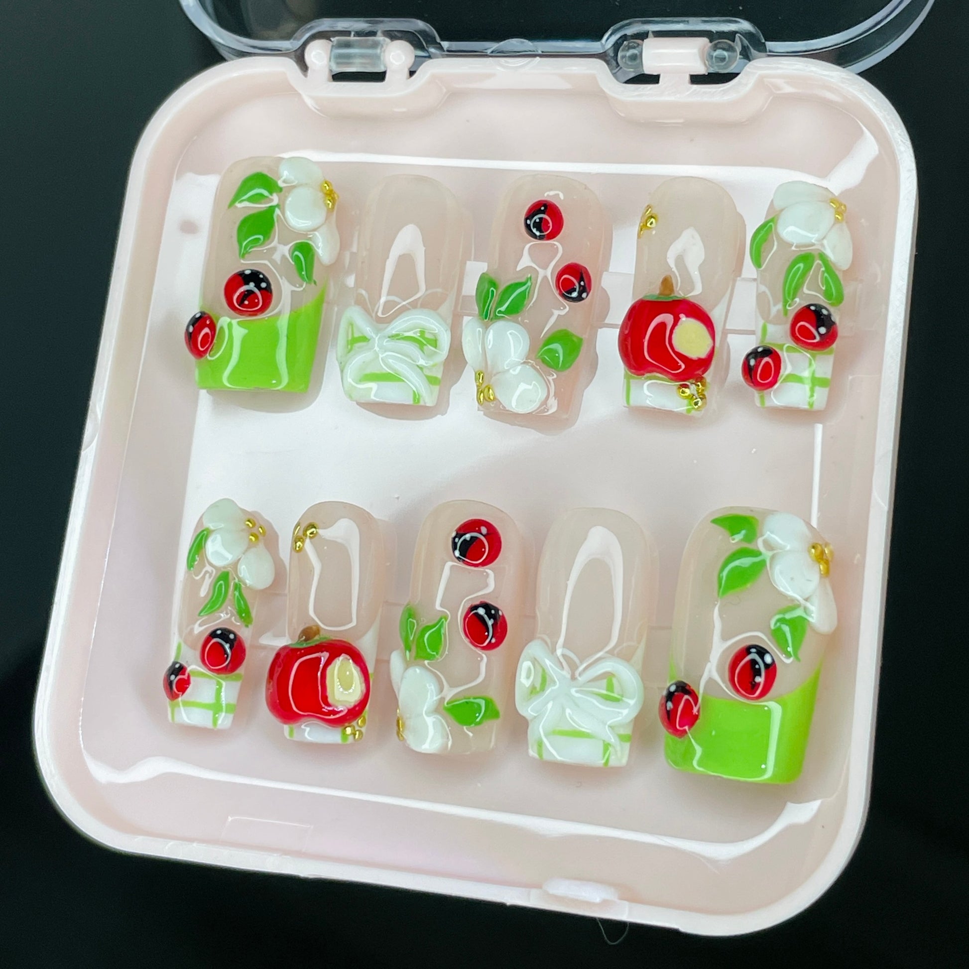 Cherry Picnic Juicy Red Fruits and Summer Greens