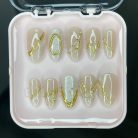 Celestial Gold Luxe Chains &amp; Pearlescent Glaze