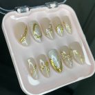 Celestial Gold Luxe Chains &amp; Pearlescent Glaze