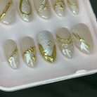 Celestial Gold Luxe Chains &amp; Pearlescent Glaze