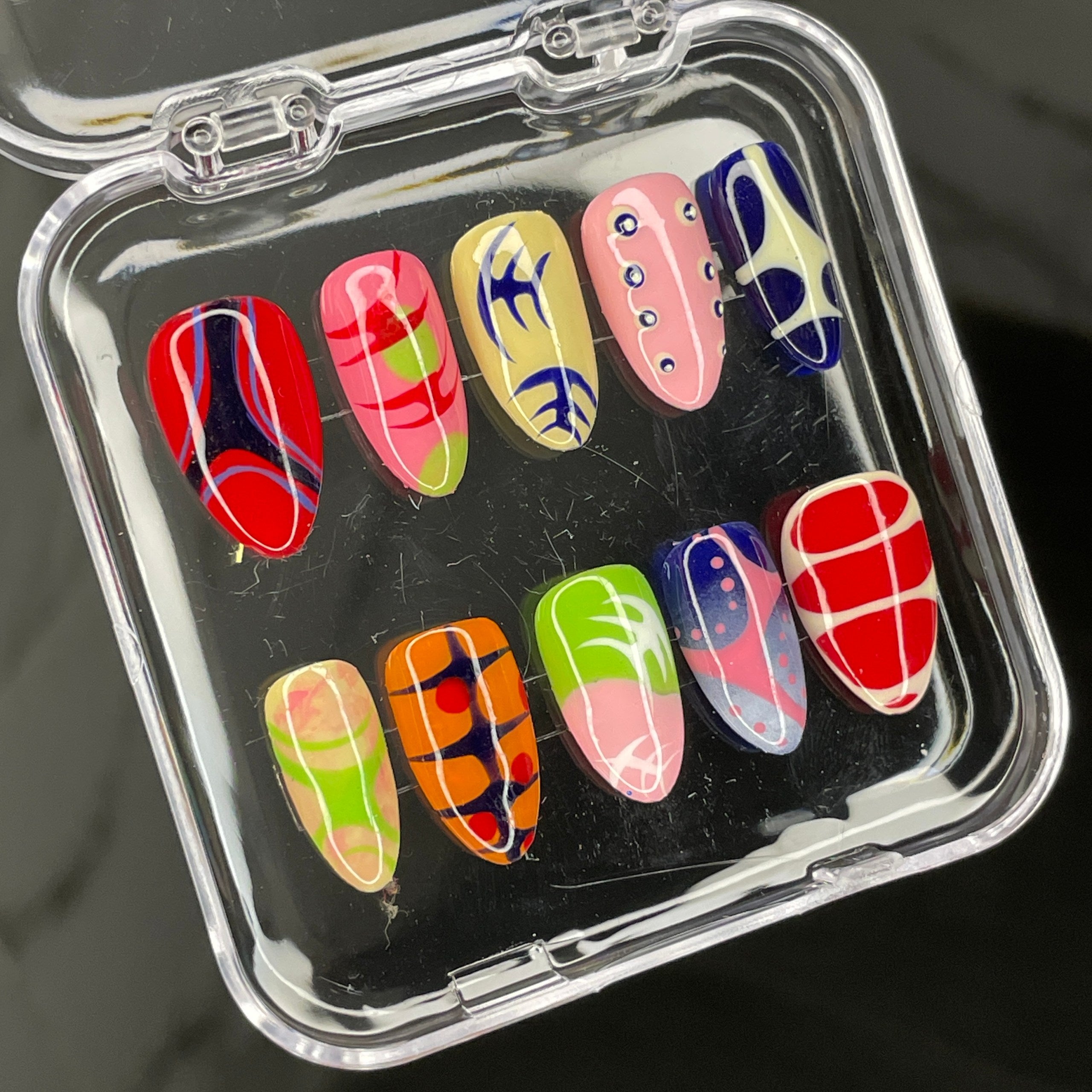 Vivid Geometry Bold Graphic Pop Art