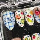 Fruit Picnic Fresh Fruit &amp; Gingham Details