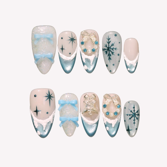 Holiday Nails 2026 - A little holiday magic, At your Fingertips. ✨
