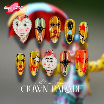 Artistic Clown Bold And Vibrant Carnival