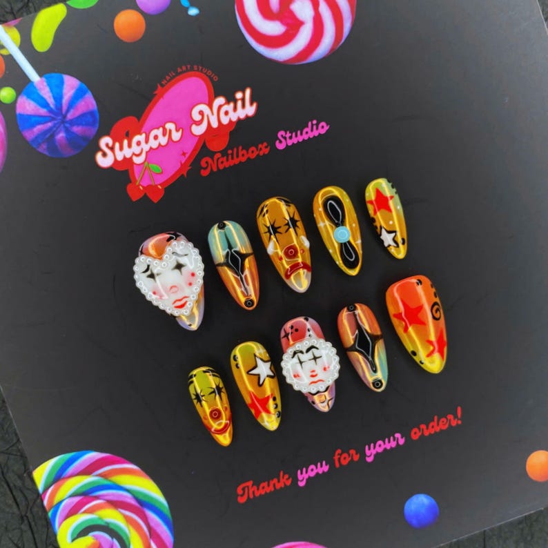 Artistic Clown Bold And Vibrant Carnival