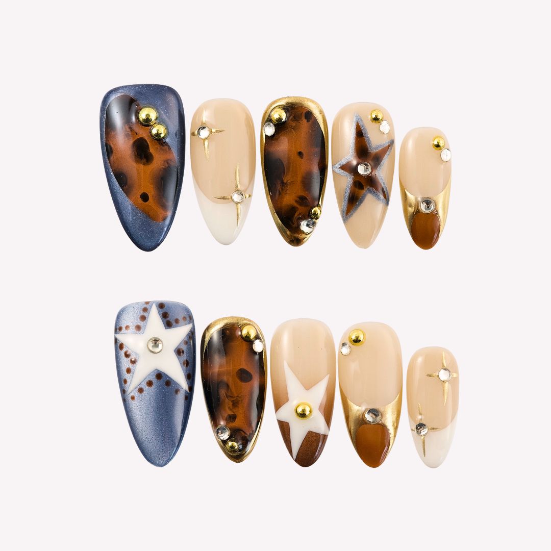 Nail the Festival Collection - Bold 3D Y2K Press On Nails