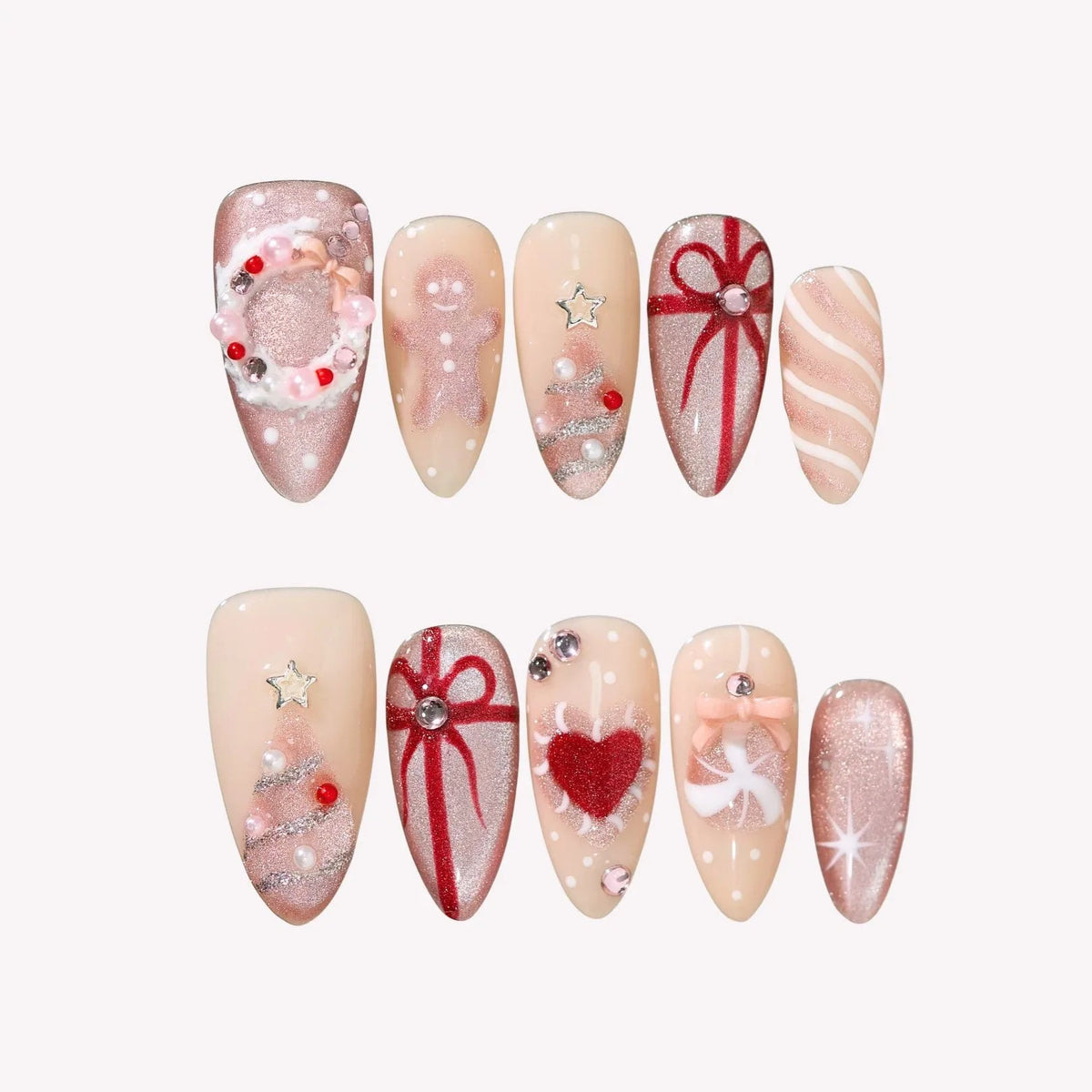 Holiday Nails 2026 - A little holiday magic, At your Fingertips. ✨