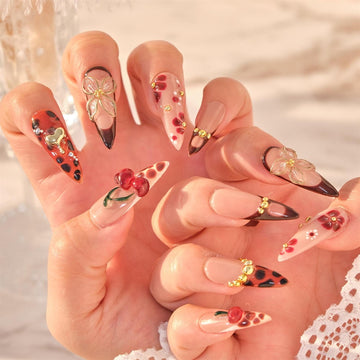 Butterfly Petal Nailscherry