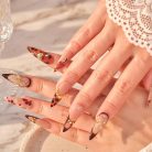 Butterfly Petal Nailscherry