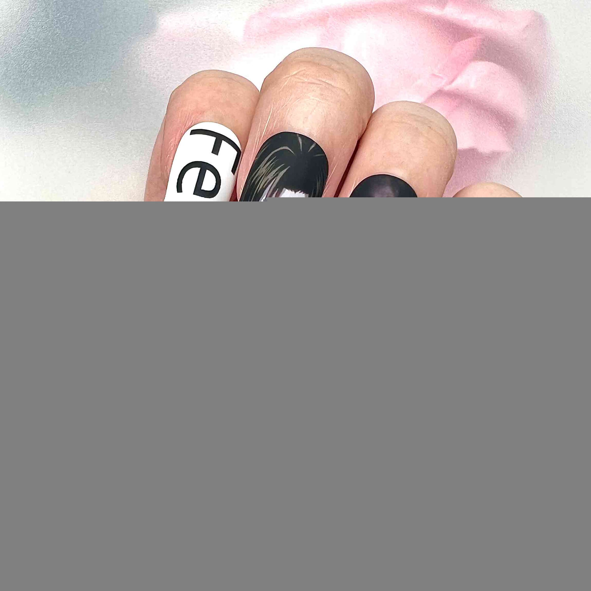 Feitan Portor Nails – Hunter x Hunter HxH Press-On Set, 3D Skull Gem &amp; Phantom Troupe Design | Dragonnail
