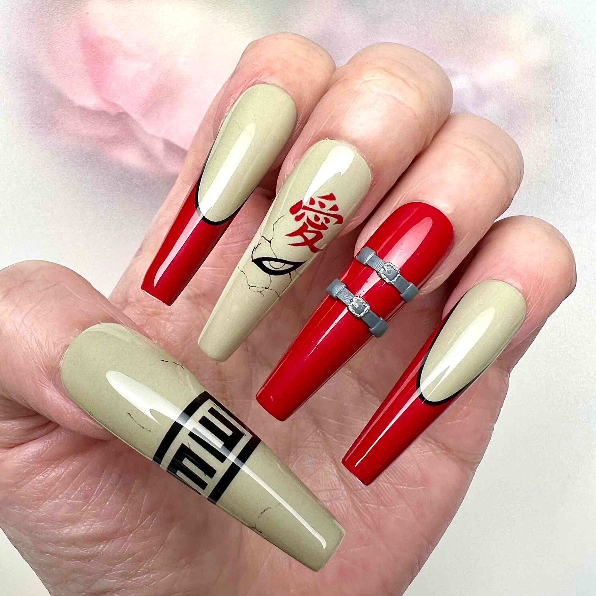 Gaara Legacy Love &amp; Sand Dragonnail