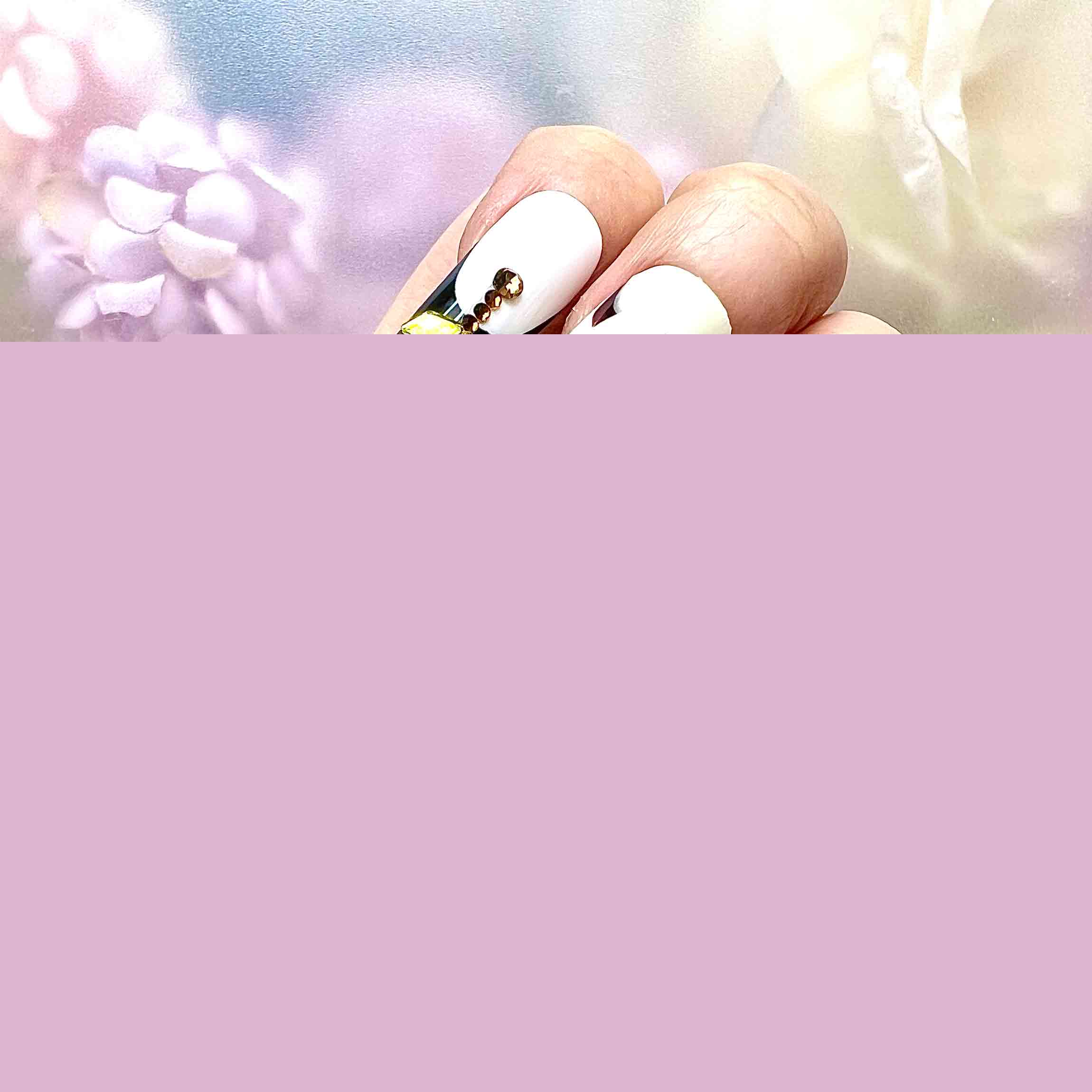 Minato Namikaze Nails – Glow-in-the-Dark Naruto Press-On Set, Neon Green Hokage &amp; Rasengan Design | Dragonnail