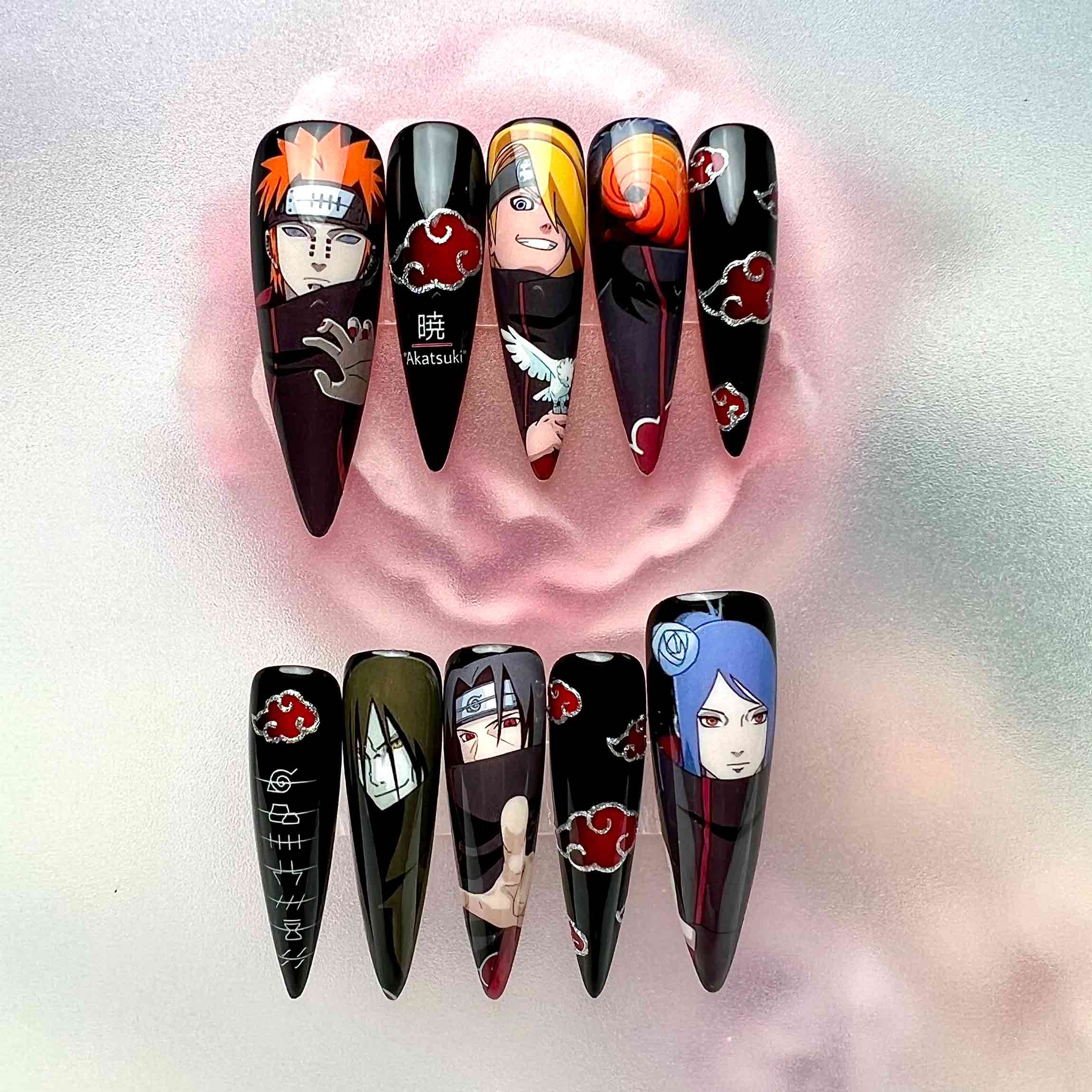 Iconic Akatsuki Dragonnail