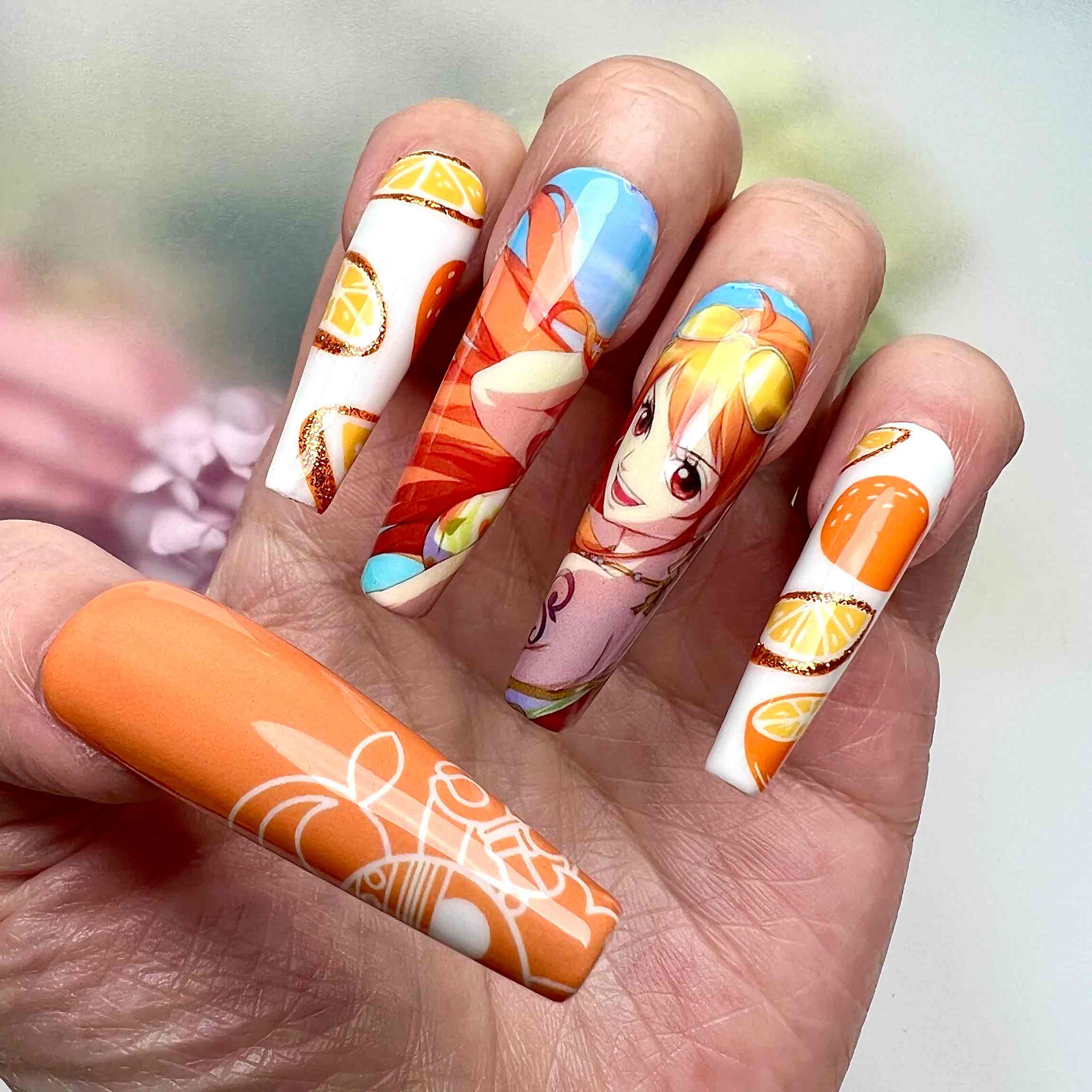 Nami Orange Bliss Dragonnail