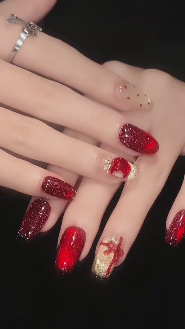 emon Slayer Hashira Symbol Nails – KNY Press-On Set, Full Hashira Crest Silver Aurora Chrome Design