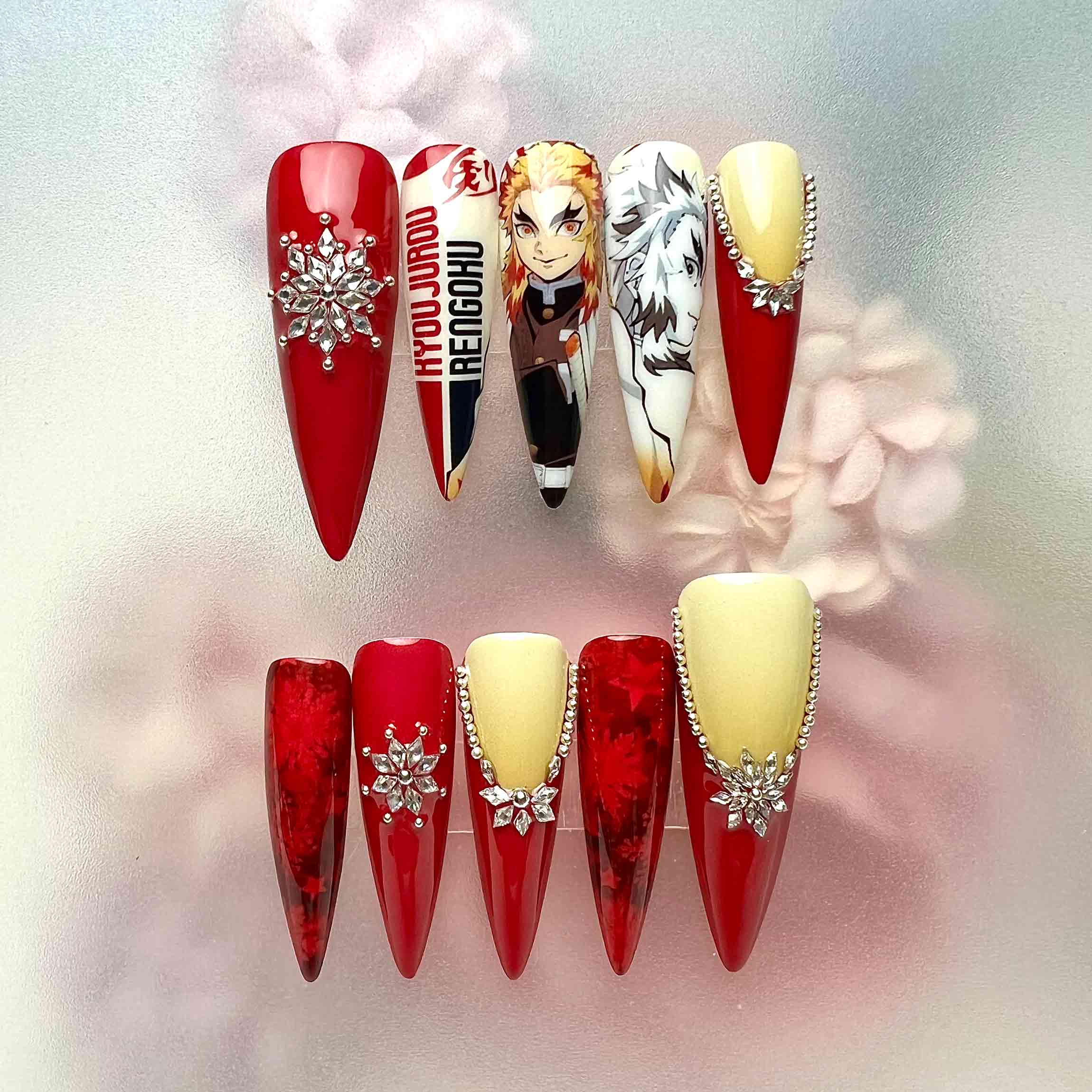 Rengoku Winter Blaze Dragonnail