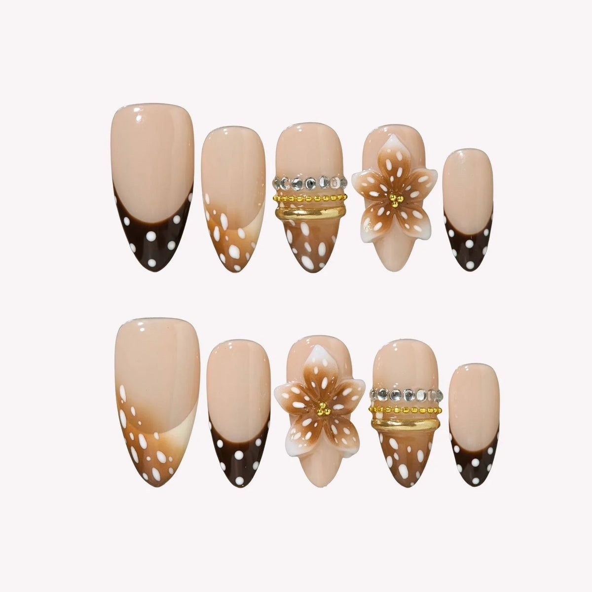 Fall Afterglow - Embrace autumn elegance with every tip 🍂