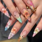 Tropical Glam Floral Tiger